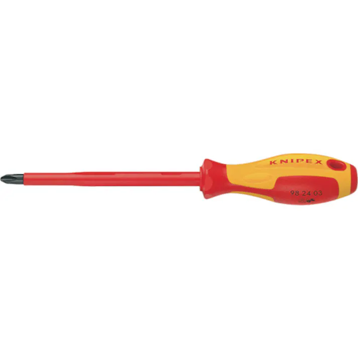 【CAINZ-DASH】KNIPEX社 9824-04 (+) 絶縁ドライバー 1000V 9824-04【別送品】