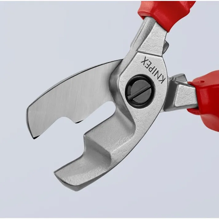 【CAINZ-DASH】KNIPEX社 絶縁ケーブルカッター 1000V絶縁ディップコートハンドル 200mm 9517-200【別送品】