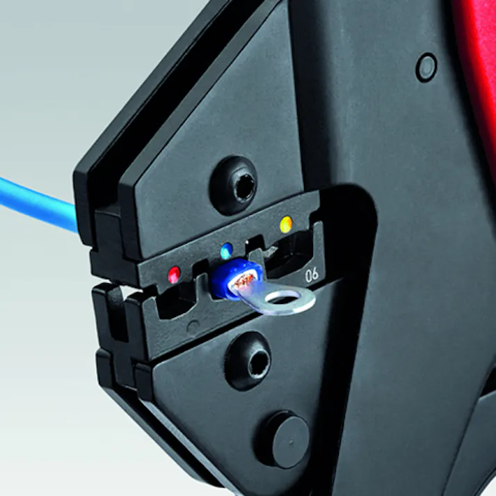 【CAINZ-DASH】KNIPEX社 クリンピングシステムプライヤー 接続端子用 9743-05【別送品】