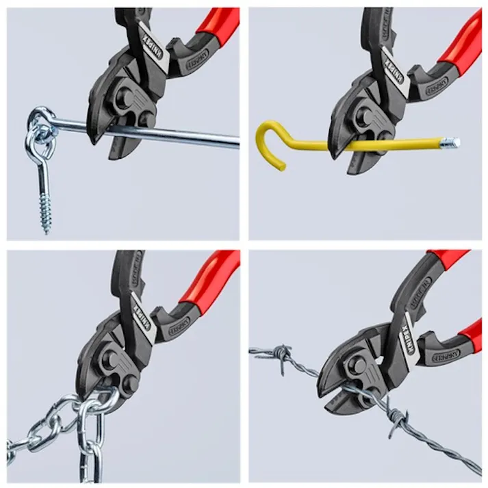 【CAINZ-DASH】KNIPEX社 ミニクリッパー 200mm プラスチックハンドル 7101-200【別送品】