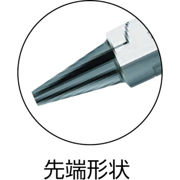 【CAINZ-DASH】KNIPEX社 丸ペンチ プラスチックハンドル 125mm 2201-125【別送品】