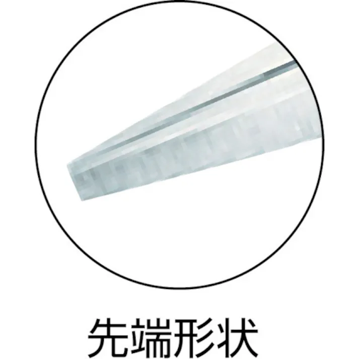 【CAINZ-DASH】KNIPEX社 ロングノーズプライヤー 平口 プラスチックハンドル 140mm 3011-140【別送品】