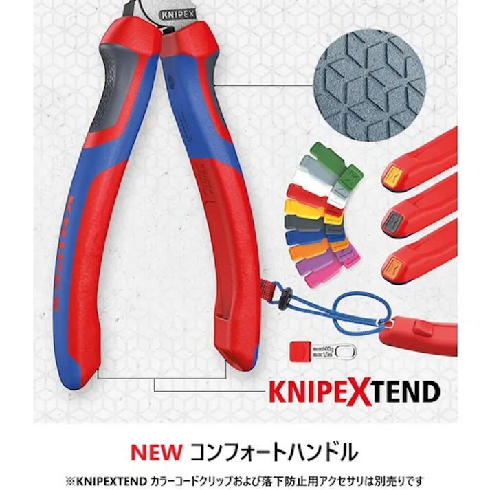 【CAINZ-DASH】KNIPEX社 ペンチ コンフォートハンドル 200mm 0302-200【別送品】