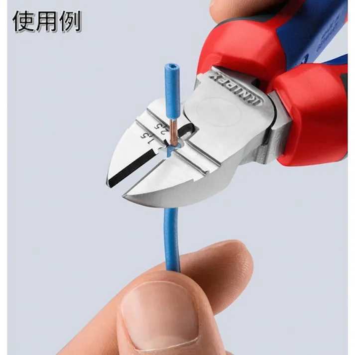 【CAINZ-DASH】KNIPEX社 被覆剥き穴付ニッパー 160mm 1422-160【別送品】