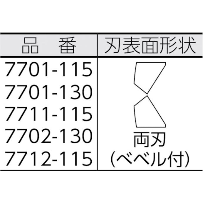 【CAINZ-DASH】ＫＮＩＰＥＸ社 １１５ｍｍ　精密用ニッパー　１１５ｍｍ 7701-115【別送品】