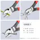 【CAINZ-DASH】KNIPEX社 強力型ニッパー プラスチックハンドル 140mm 7401-140【別送品】