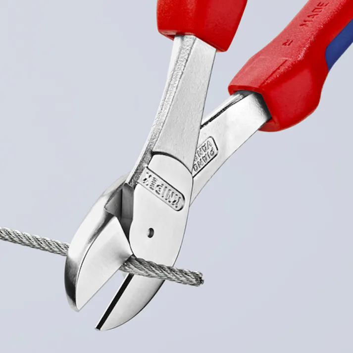 【CAINZ-DASH】KNIPEX社 強力型ニッパー 250mm コンフォートハンドル(クロムメッキ) 7405-250【別送品】