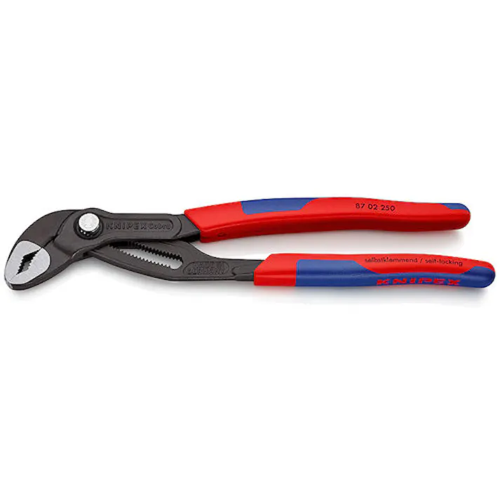 【CAINZ-DASH】KNIPEX社 ウォーターポンププライヤー コブラ コンフォートハンドル 250mm 8702-250【別送品】