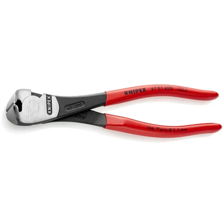 【CAINZ-DASH】KNIPEX社 強力型エンドカッティングニッパー 200mm 6701-200【別送品】
