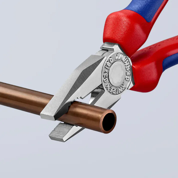 【CAINZ-DASH】KNIPEX社 ペンチ クロムメッキ仕上げ コンフォートハンドル 200mm 0305-200【別送品】