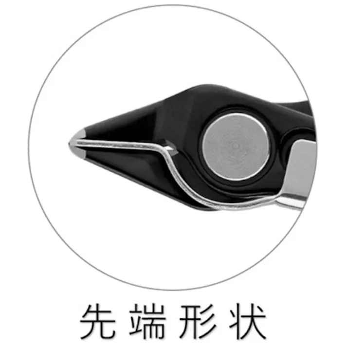 【CAINZ-DASH】KNIPEX社 エレクトロニクス スーパーニッパー リードキャッチャー付き バーニッシュ 7871-125【別送品】