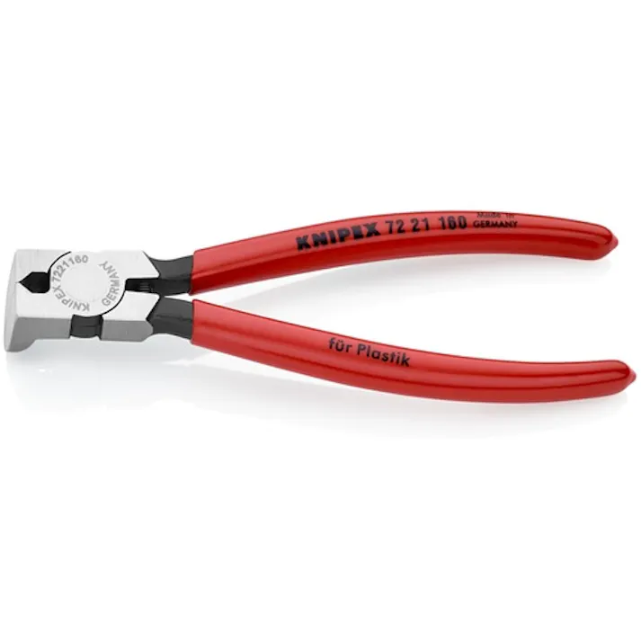 【CAINZ-DASH】KNIPEX社 プラスチック用ニッパー 85度ベント 160mm 7221-160【別送品】