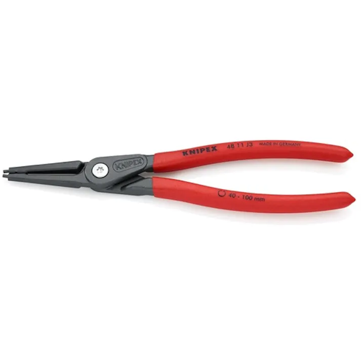 【CAINZ-DASH】KNIPEX社 穴用精密スナップリングプライヤー 40-100mm 4811-J3【別送品】