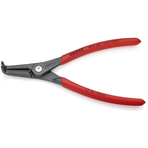 KNIPEX社 軸用精密スナップリングプライヤー90度 40ー100mm 4921-A31 スナップリングプライヤー KNIPEX社 軸用精密スナップリングプライヤー90度 40ー100mm 4921-A31 スナップリングプライヤー
