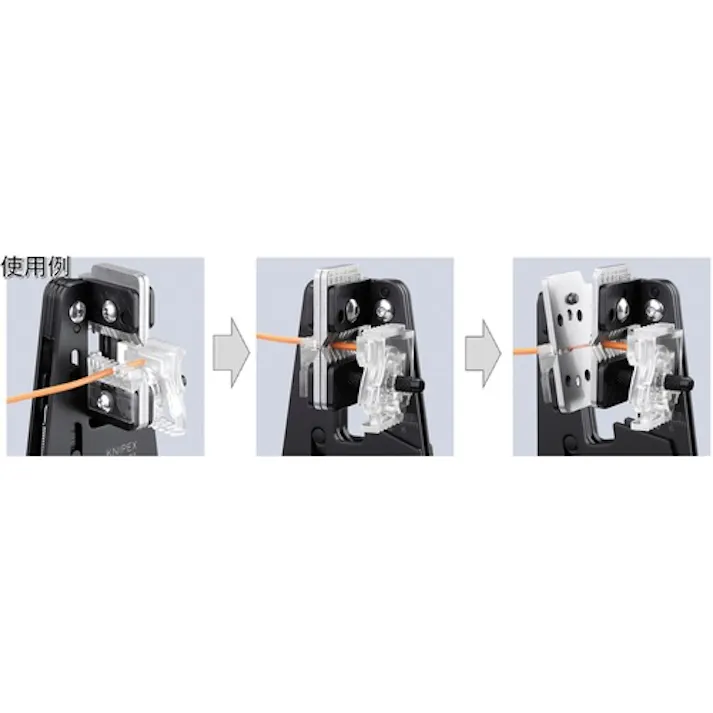 【CAINZ-DASH】KNIPEX社 精密ワイヤーストリッパー 2.5~10.0 1212-10【別送品】