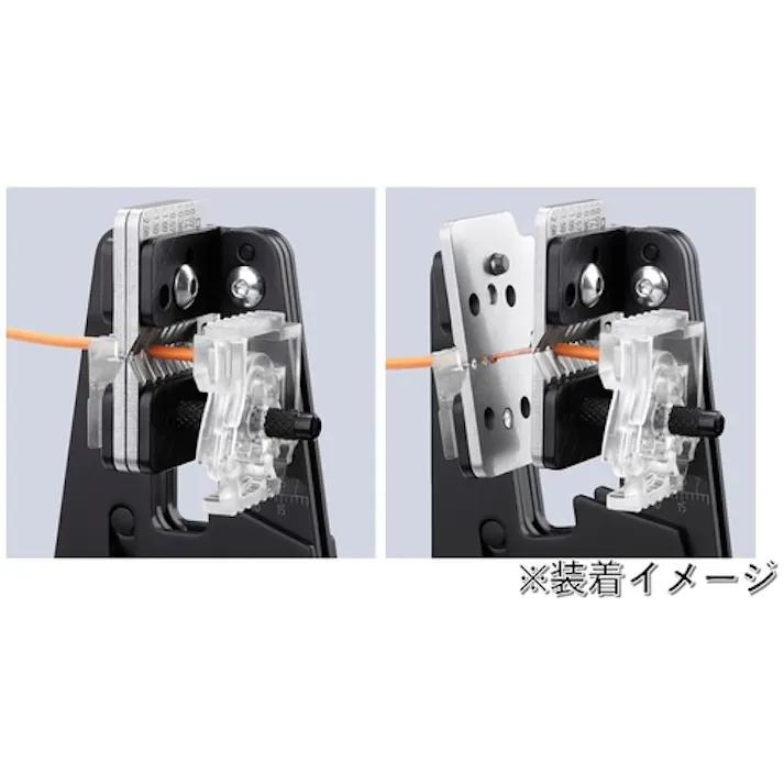 【CAINZ-DASH】KNIPEX社 【売切廃番】精密ワイヤーストリッパー 1212-06用替刃 1219-06【別送品】