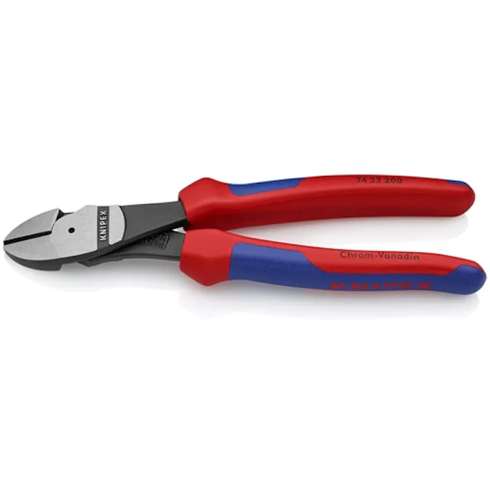 【CAINZ-DASH】KNIPEX社 強力型ニッパー 12°オフセット型 200mm 7422-200【別送品】