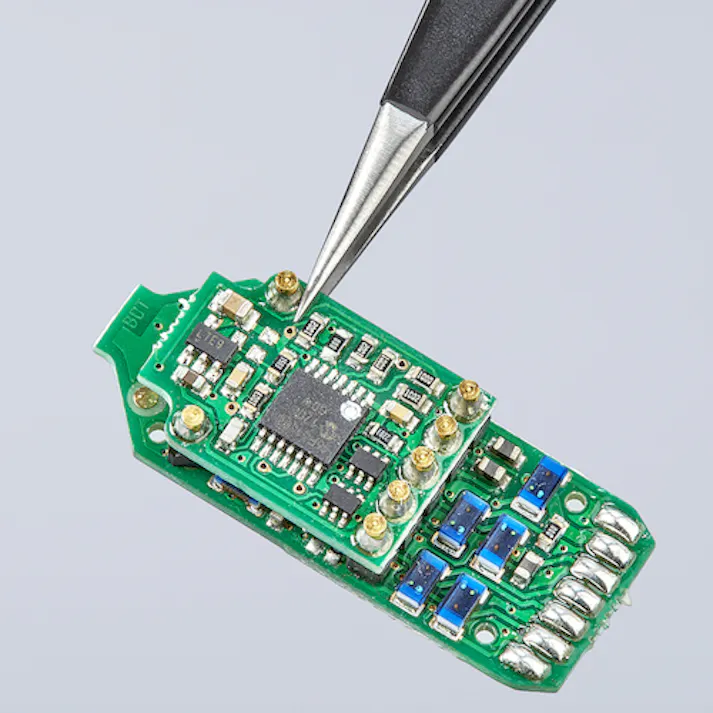 【CAINZ-DASH】KNIPEX社 9228-69ESD 精密ピンセット 130MM 9228-69ESD【別送品】