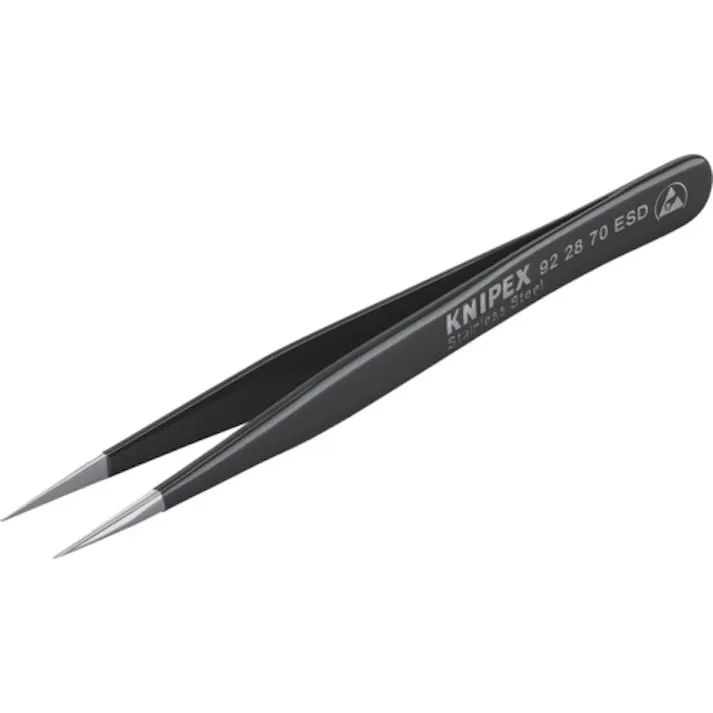【CAINZ-DASH】KNIPEX社 9228-70ESD 精密ピンセット 110MM 9228-70ESD【別送品】