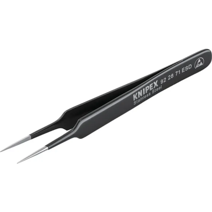 【CAINZ-DASH】KNIPEX社 9228-71ESD 精密ピンセット 110MM 9228-71ESD【別送品】