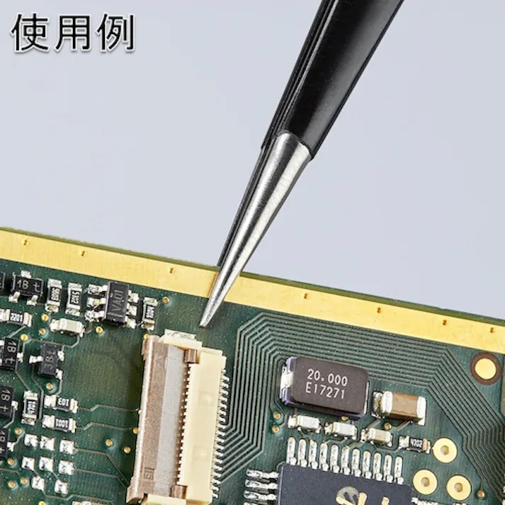 【CAINZ-DASH】KNIPEX社 9228-72ESD 精密ピンセット 135MM 9228-72ESD【別送品】