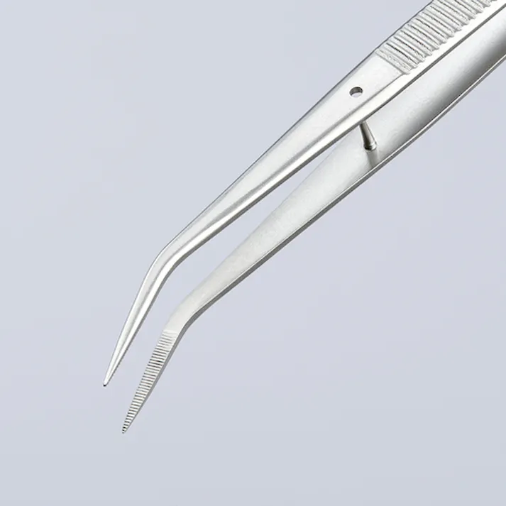 【CAINZ-DASH】KNIPEX社 9234-36 精密ピンセット 155MM ガイドピン付 9234-36【別送品】