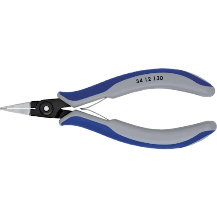 【CAINZ-DASH】KNIPEX社 精密用プライヤー 平 130mm 3412-130【別送品】