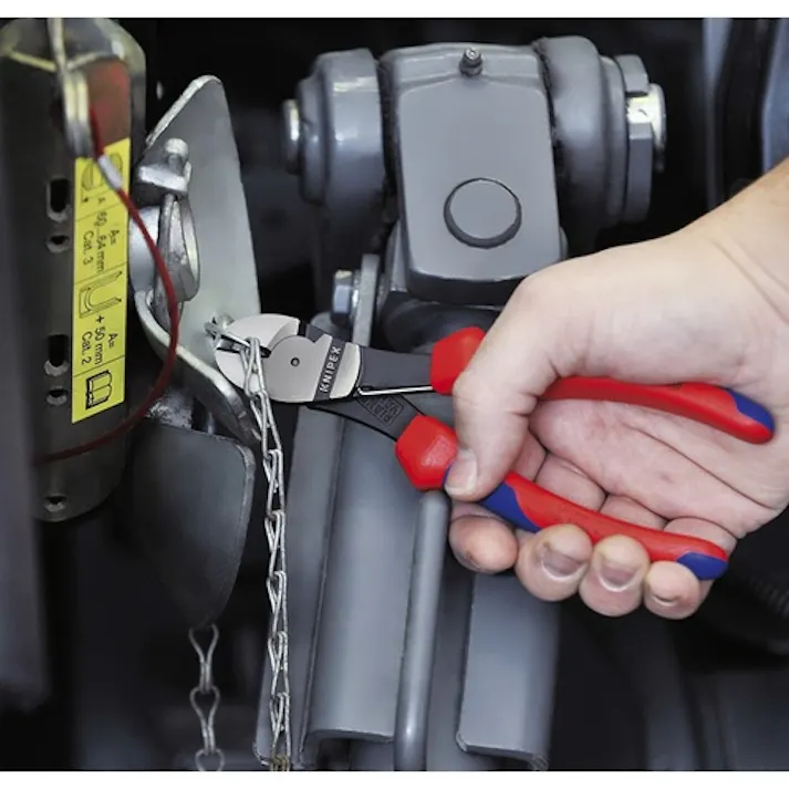 【CAINZ-DASH】KNIPEX社 強力型ニッパー バネ付 160mm 7412-160【別送品】