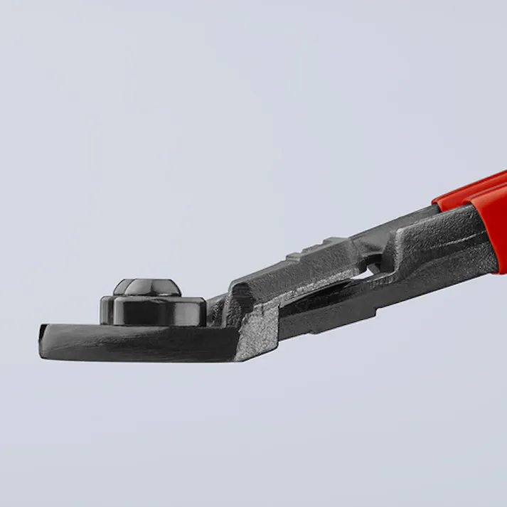 【CAINZ-DASH】KNIPEX社 200mm ミニクリッパー リセス付 先端20度ベント 7141-200【別送品】