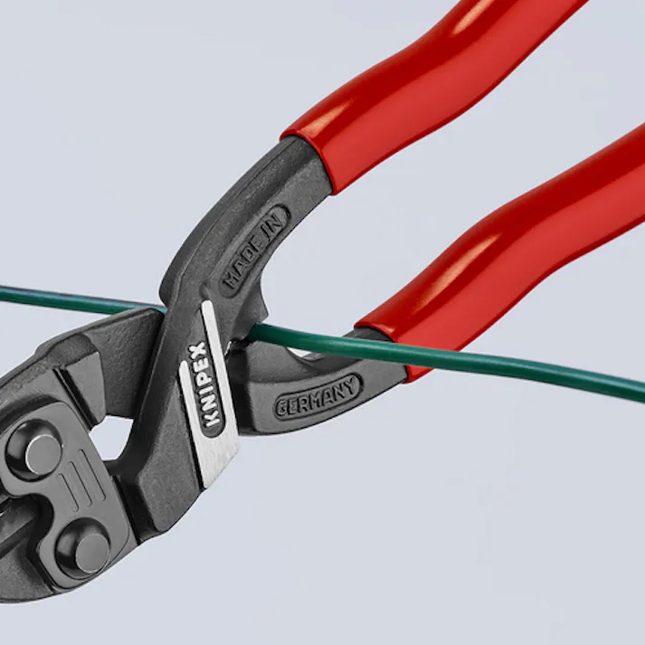 【CAINZ-DASH】KNIPEX社 200mm ミニクリッパー リセス付 先端20度ベント 7141-200【別送品】