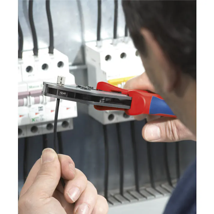 【CAINZ-DASH】KNIPEX社 マルチクリンプ マガジン付圧着工具 9733-01【別送品】