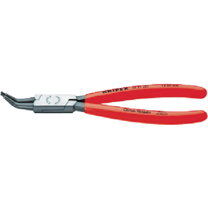 【CAINZ-DASH】KNIPEX社 4431-J12 穴用スナップリングプライヤー 45度 4431-J12【別送品】