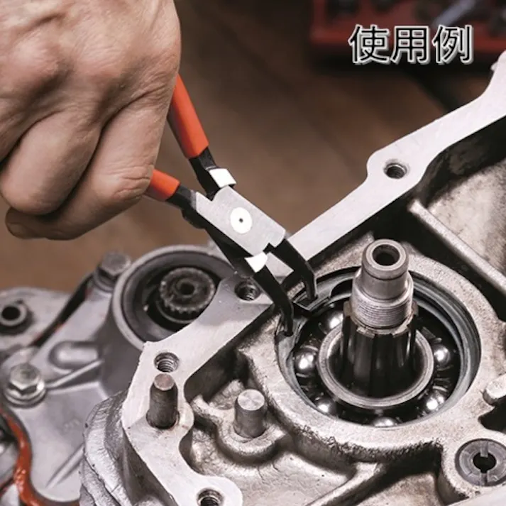 【CAINZ-DASH】KNIPEX社 穴用スナップリングプライヤー 45度 4431-J22【別送品】