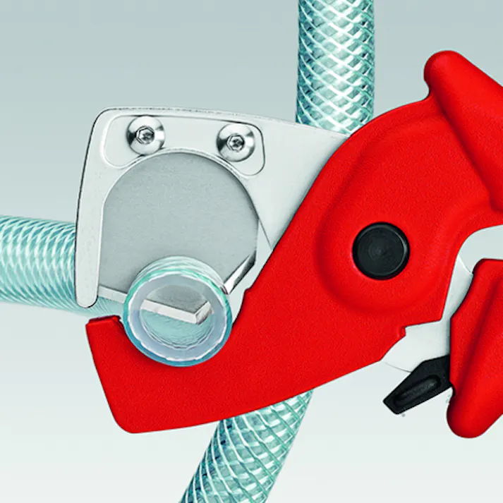 【CAINZ-DASH】KNIPEX社 プラスチックパイプカッター 9020-185【別送品】