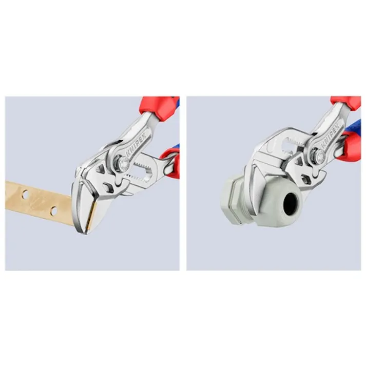 【CAINZ-DASH】KNIPEX社 プライヤーレンチ コンフォートハンドル クロムメッキ クロムメッキ 150mm 8605-150【別送品】