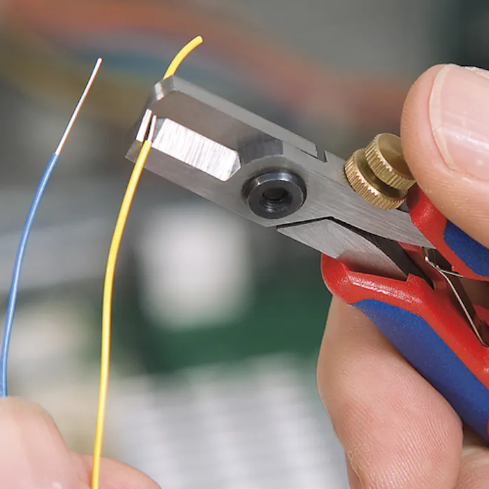 【CAINZ-DASH】KNIPEX社 1182-130 エレクトロニクスワイヤーストリッパー 1182-130【別送品】