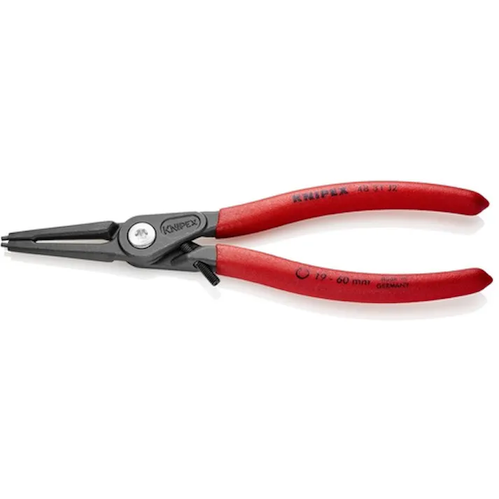 【CAINZ-DASH】KNIPEX社 穴用精密スナップリングプライヤー オープンリミッター付き 19-60mm 4831-J2【別送品】