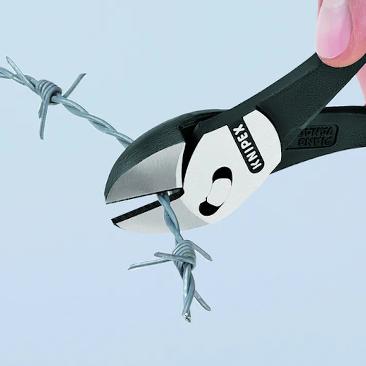 【CAINZ-DASH】KNIPEX社 ツインフォースニッパー プラスチックハンドル 180mm 7371-180【別送品】