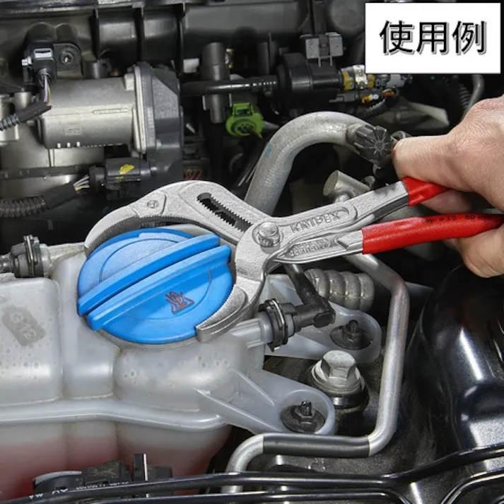 【CAINZ-DASH】KNIPEX社 パイププライヤー クロムメッキ 8103-250【別送品】