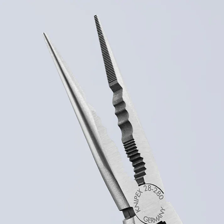 【CAINZ-DASH】KNIPEX社 ニードルノーズペンチ ストレート 280mm 2871-280【別送品】