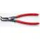 【CAINZ-DASH】KNIPEX社 穴用精密スナップリングプライヤ-90度 オープンリミッター付き 40-100mm 4841-J31【別送品】