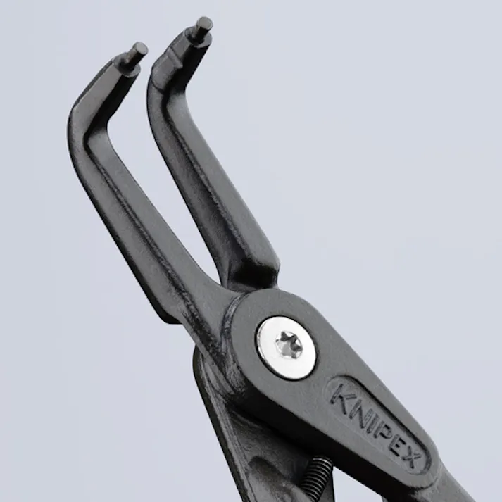 【CAINZ-DASH】KNIPEX社 穴用精密スナップリングプライヤ-90度 オープンリミッター付き 19-60mm 4841-J21【別送品】