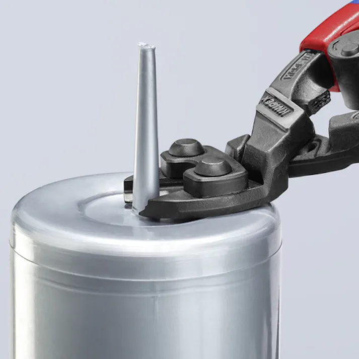 【CAINZ-DASH】KNIPEX社 強力型プラスチック用ニッパー 20度ベント 7262-200【別送品】