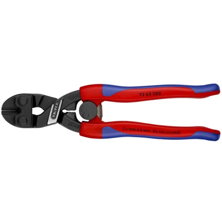 【CAINZ-DASH】KNIPEX社 強力型プラスチック用ニッパー 20度ベント 7262-200【別送品】