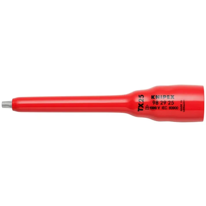 【CAINZ-DASH】KNIPEX社 1000V絶縁ソケットT×25 9829-25【別送品】