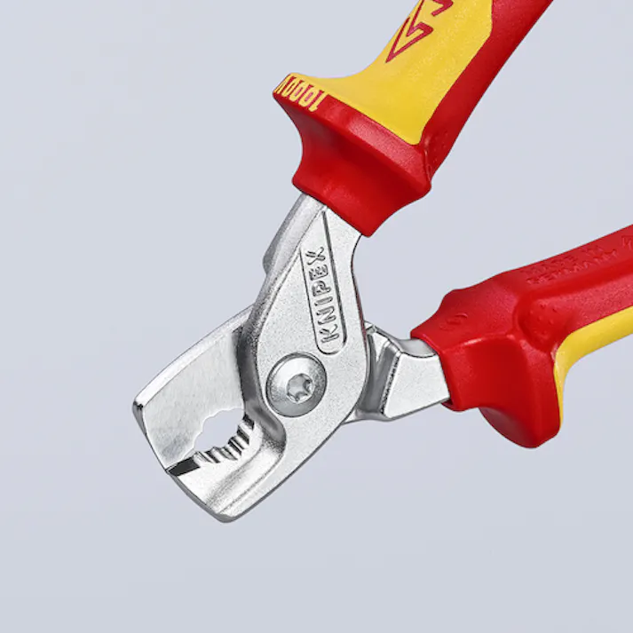 【CAINZ-DASH】KNIPEX社 ステップカット 絶縁1000Vケーブルカッター 160mm 9516-160【別送品】