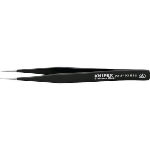 CAINZ-DASH】KNIPEX社 汎用ピンセット 110mm 9221-02ESD