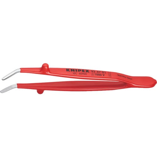 Amazon.co.jp: クニペックス KNIPEX 9237-64 絶縁精密ピンセット