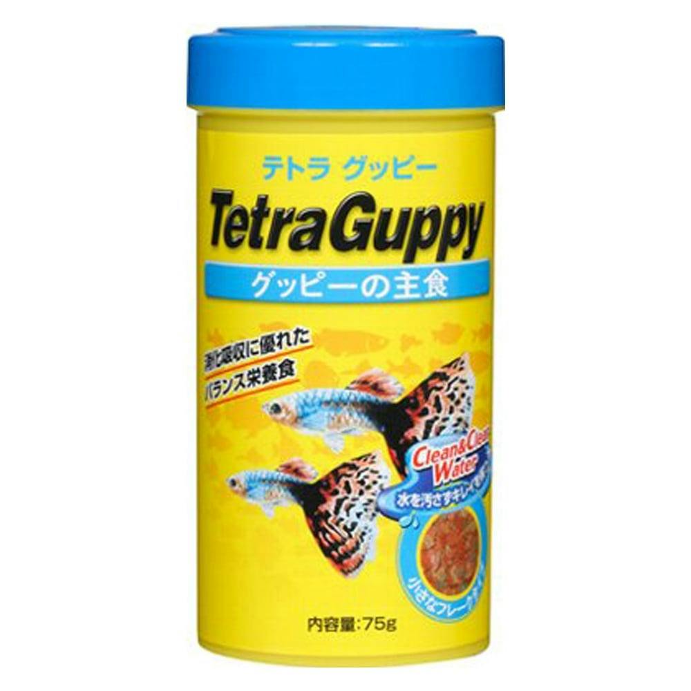テトラミン グッピーフード 75g(販売終了) | 水中生物用品・水槽用品