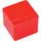 【CAINZ-DASH】allit社 プラスチックボックス Allitパーツケース EuroPlus用 赤 54X54X45mm 456300【別送品】